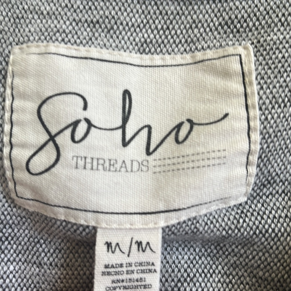Soho Threads Zip-Up Sweater - Picture 3 of 3